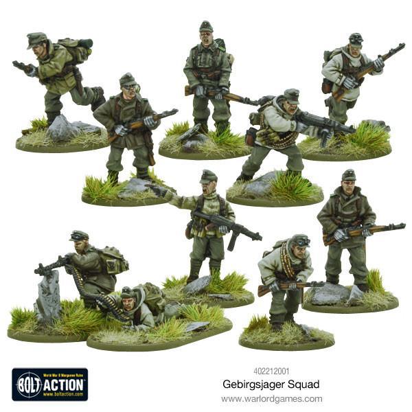 German Gebirgsjager Squad