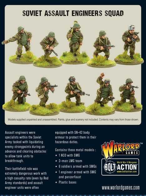 Soviet Assault Engineer squad