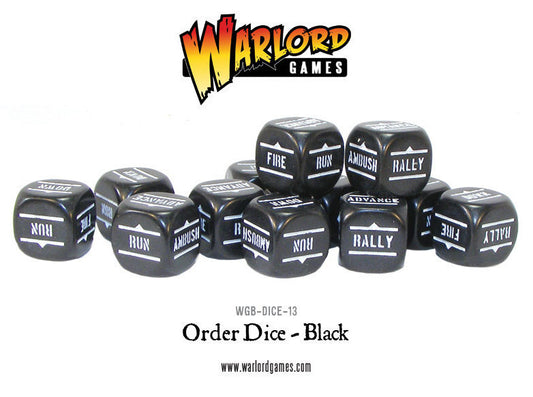 Order Dice - Black