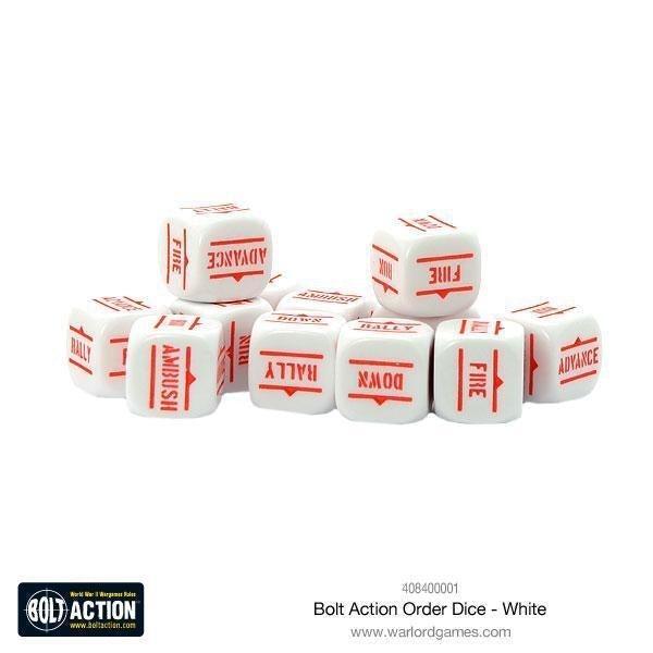 Order Dice - White