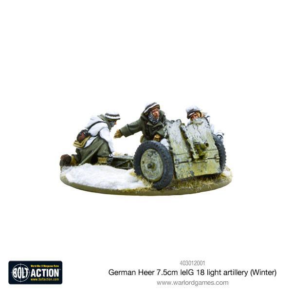 Heer 7.5cm LeIG 18 Light Artillery (Winter)