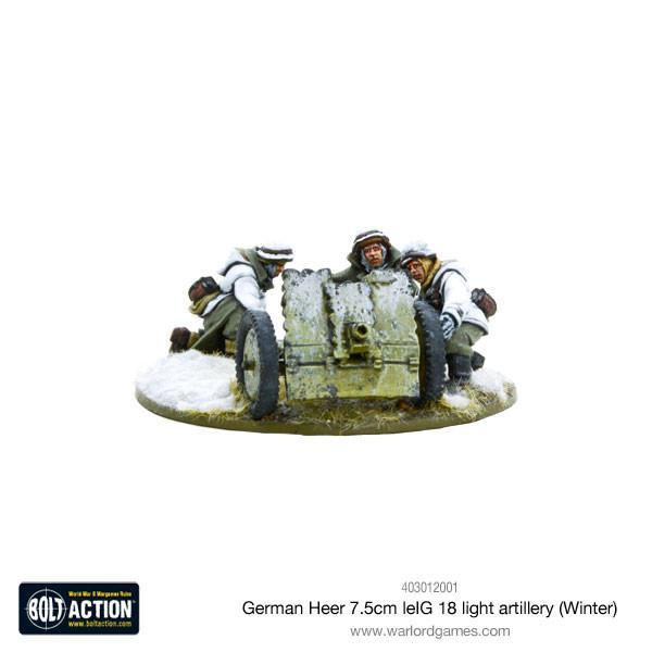 Heer 7.5cm LeIG 18 Light Artillery (Winter)