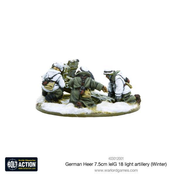 Heer 7.5cm LeIG 18 Light Artillery (Winter)