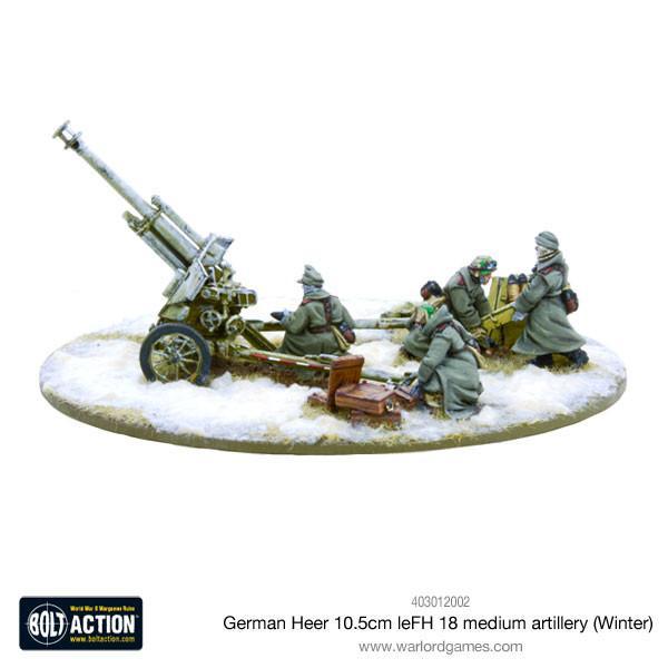 Heer 10.5cm LeFH 18 Medium Artillery (Winter)