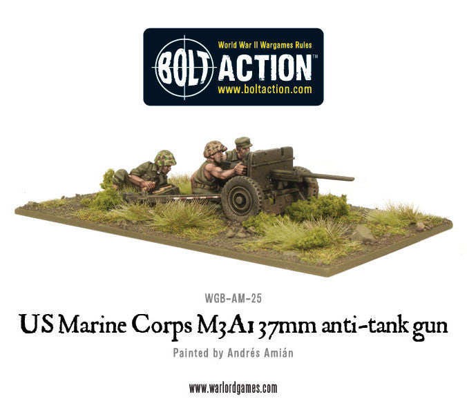 AM-25 USMC M3A1 37mm Anti-tank Gun