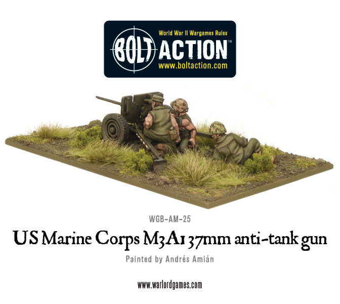 AM-25 USMC M3A1 37mm Anti-tank Gun