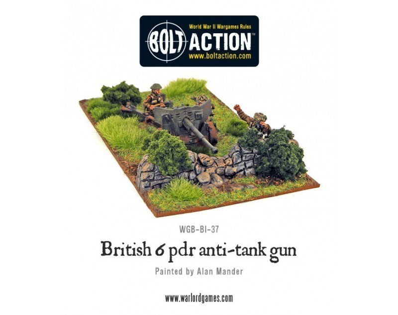 BI-35 British Six Pounder AT Gun