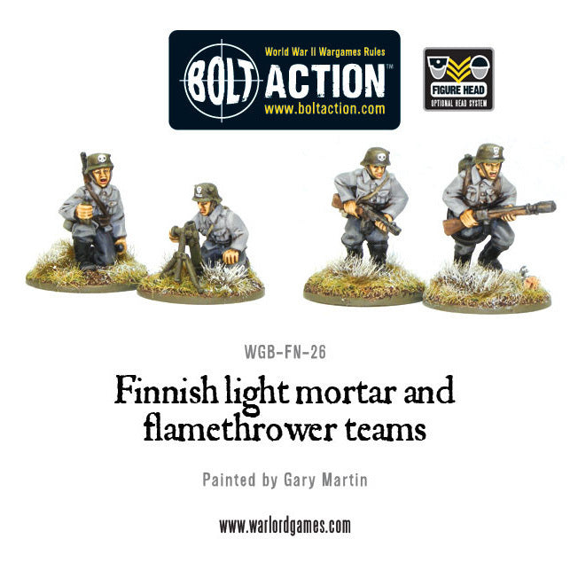 FN-26 Finnish Light Mortar & Flame Thrower