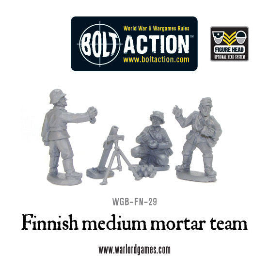 FN-29 Finnish Medium Mortar Team