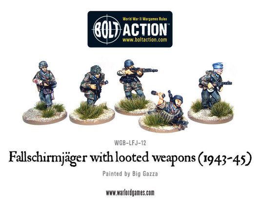 LFJ-12 German Fallschirmjäger with Looted Weapons