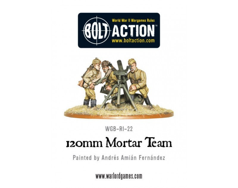 RI-22 Soviet 120mm Mortar Team