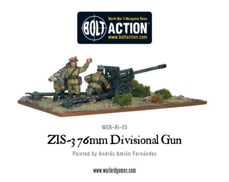 RI-23 Soviet ZIS-3 76mm Divisional Gun