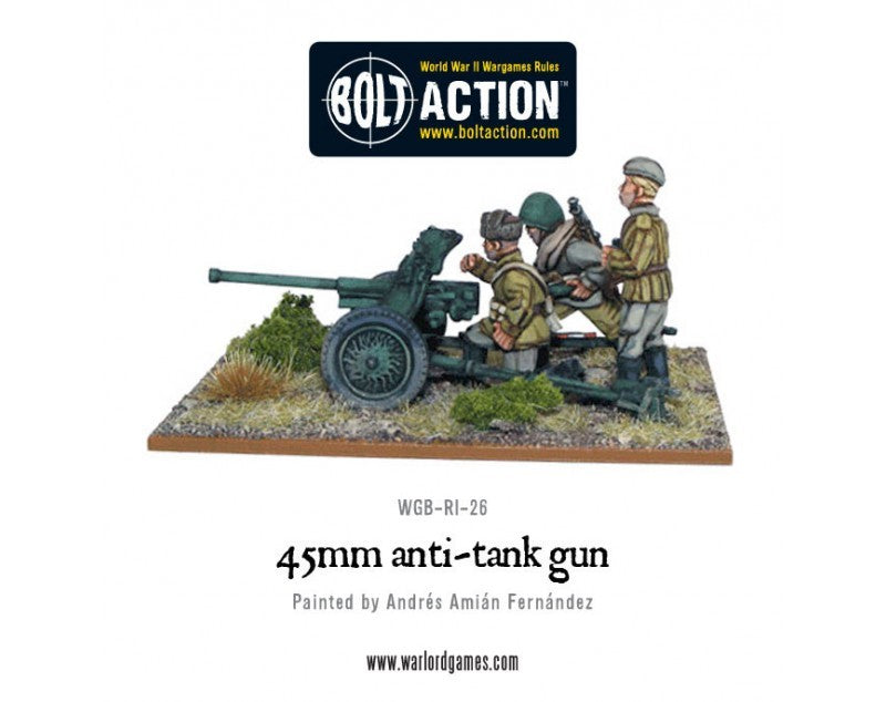 RI-28 Soviet 45mm Anti-Tank Gun
