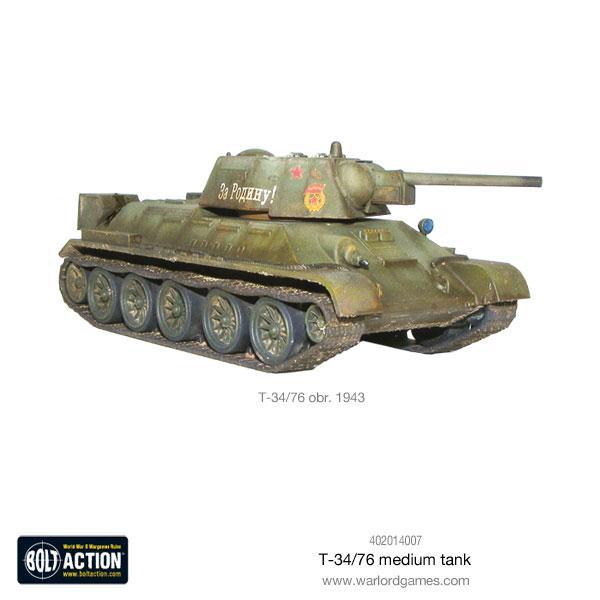 Soviet T34/76 Medium Tank