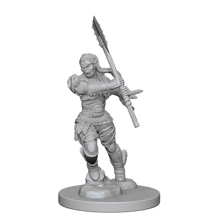 Half-Orc Female Barbarian