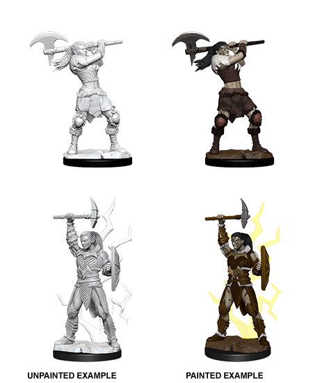 Female Goliath Barbarian