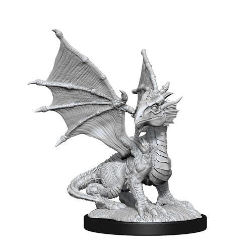 Silver Dragon Wyrmling & Female Halfling