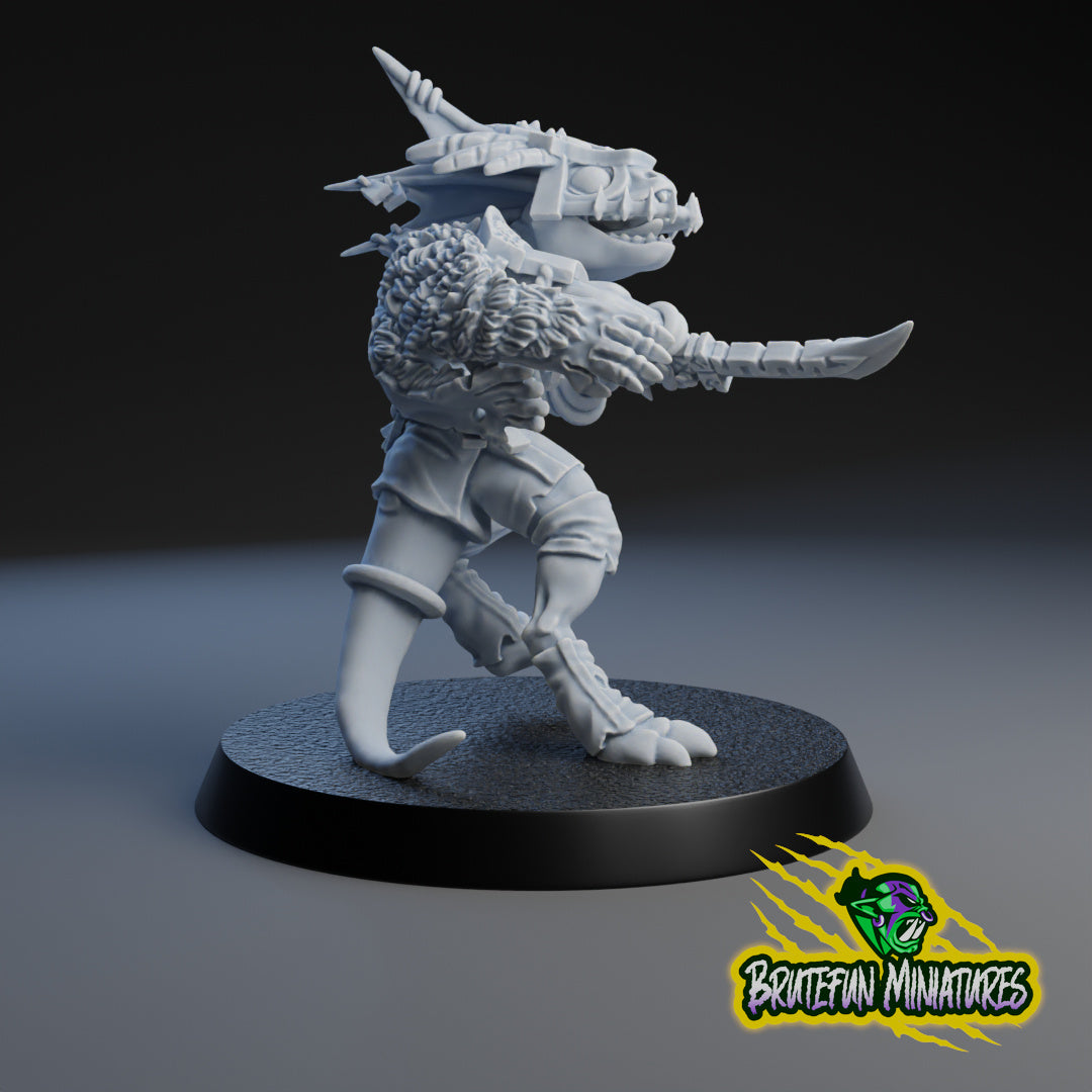 28mm Lizard Twin Star Players