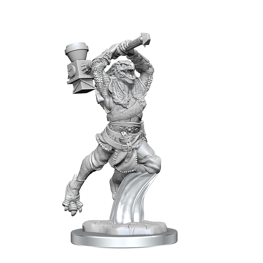 Ravenite Half-Dragon Barbarian Female