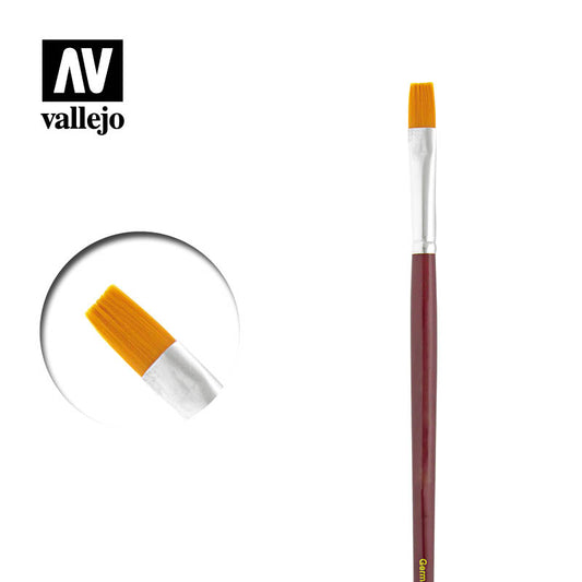 Vallejo Brushes - Effects - Flat Rectangular Brush No. 2