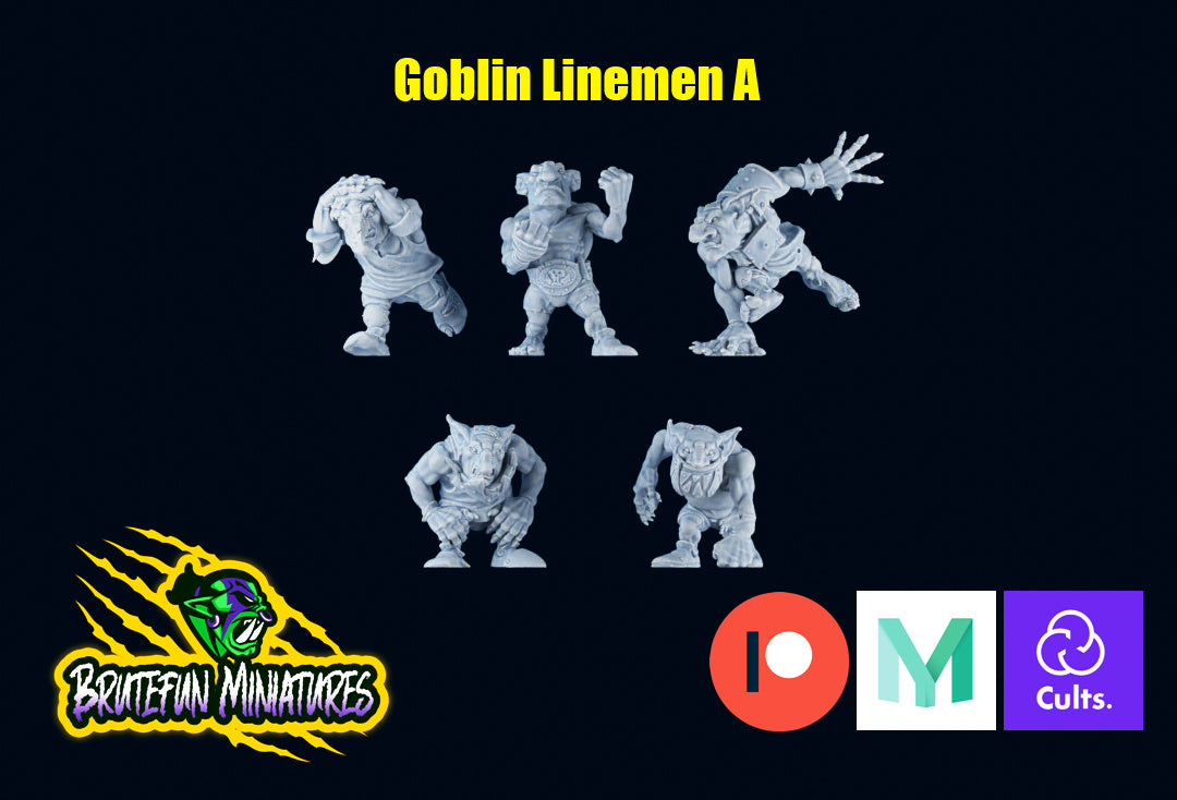28mm Black Orc Team