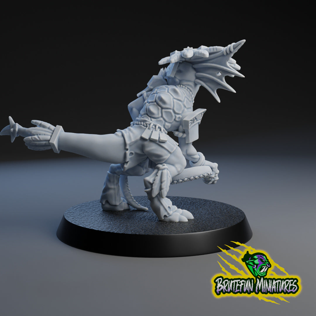 28mm Lizard Twin Star Players