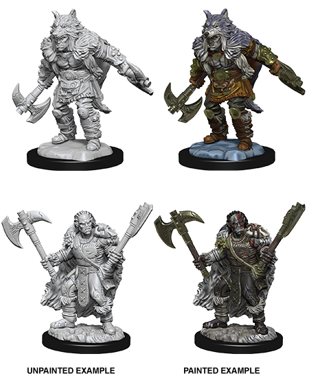 Male Half Orc Barbarian