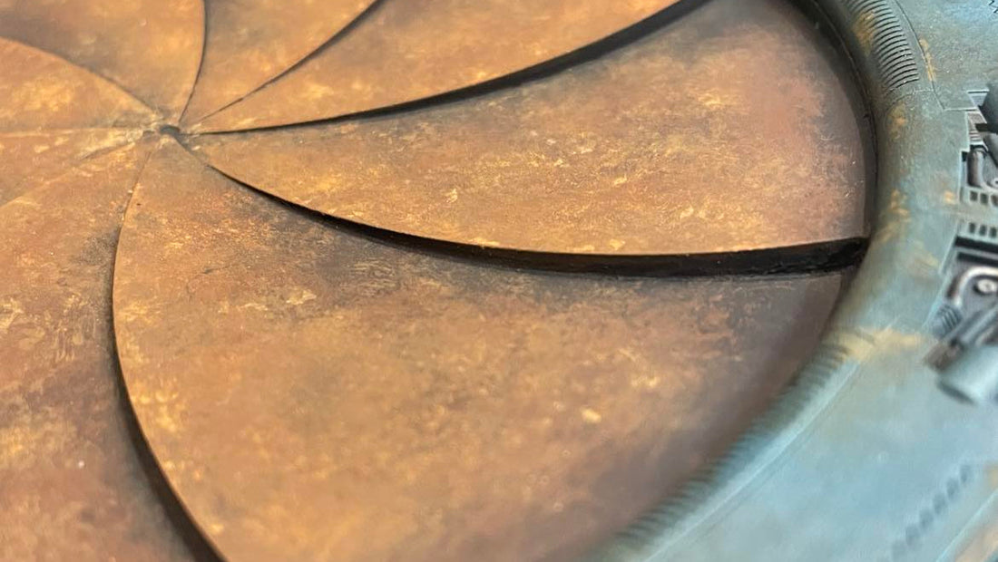 Drybrushing Rust