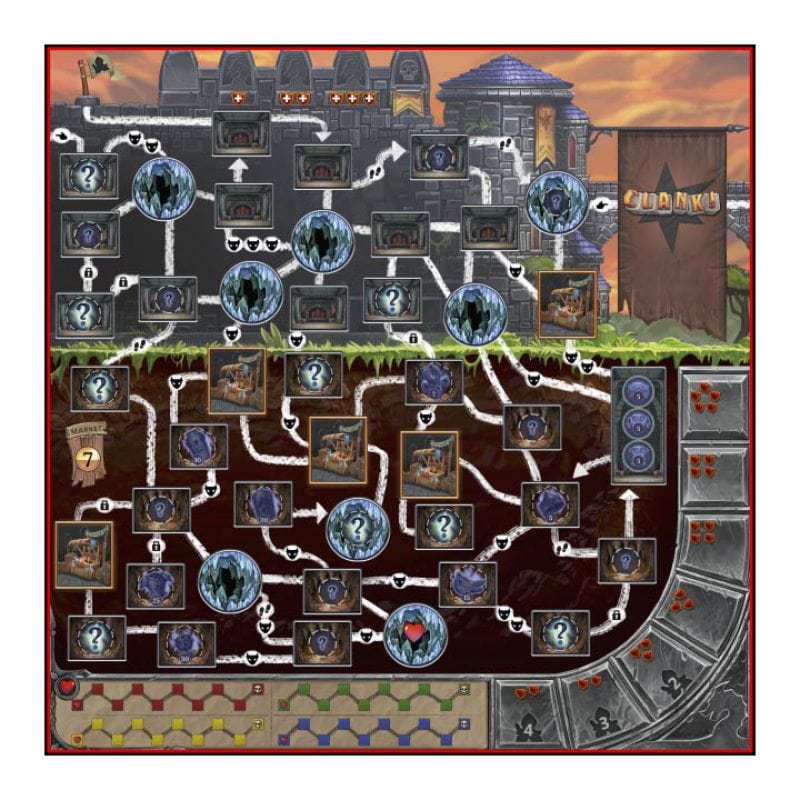 Clank! A Deck Building Game