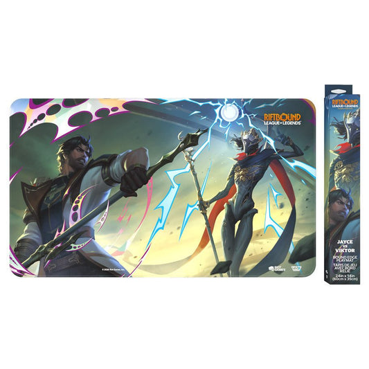 RIFTBOUND - LEAGUE OF LEGENDS - VENDETTA - PLAYMAT - JAYCE VS VIKTOR