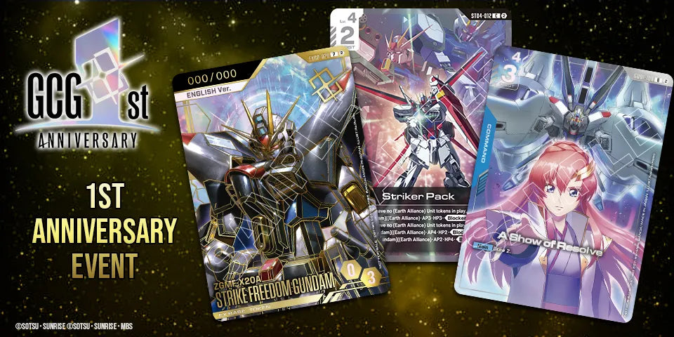 GUNDAM CARD GAME 1st Anniversary Event - September 18