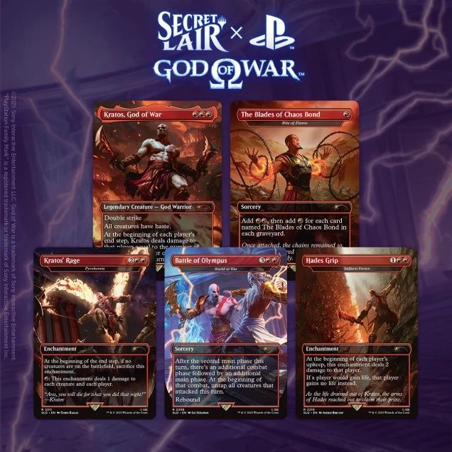 Secret Lair x God of War: Greek