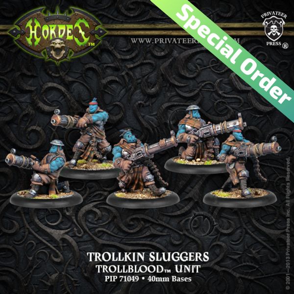 Trollkin Slugger Unit (Box) (Special Order)