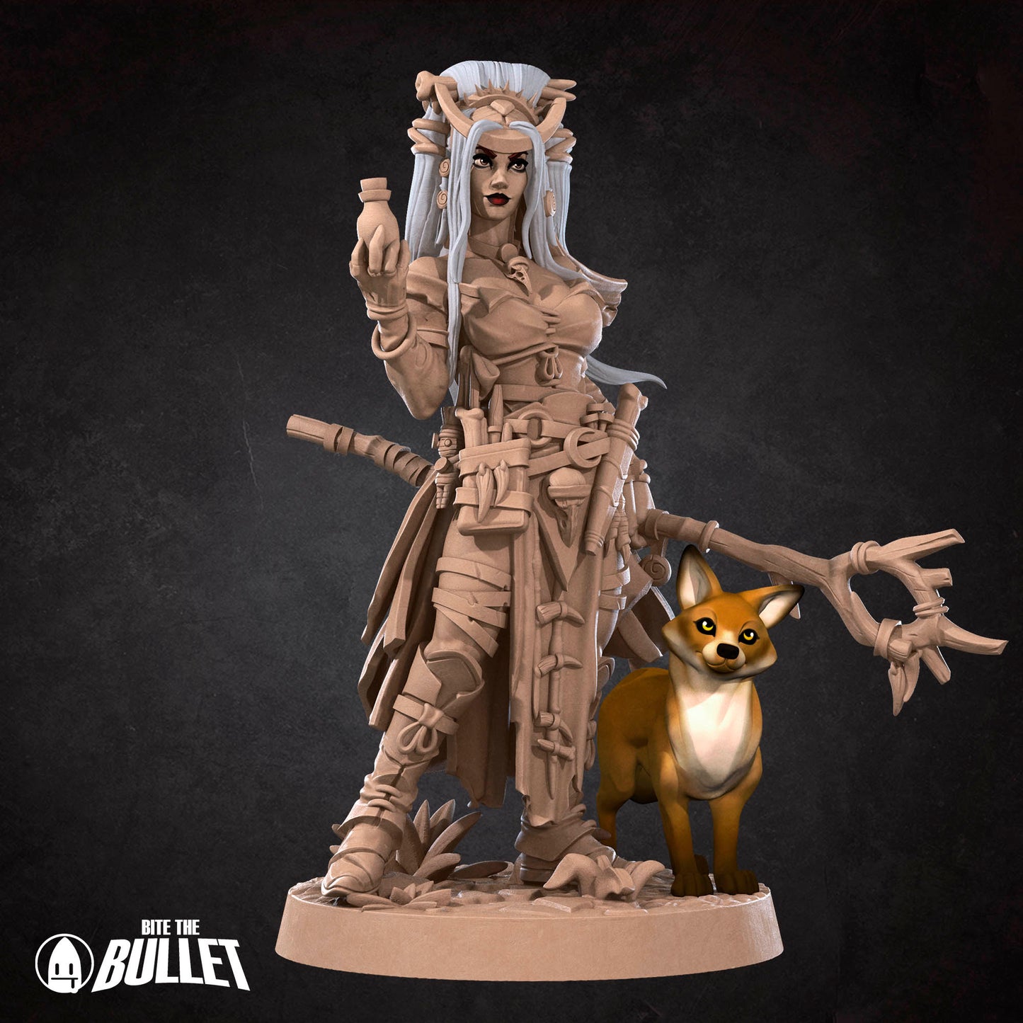 Human Witch Female D&D Miniature