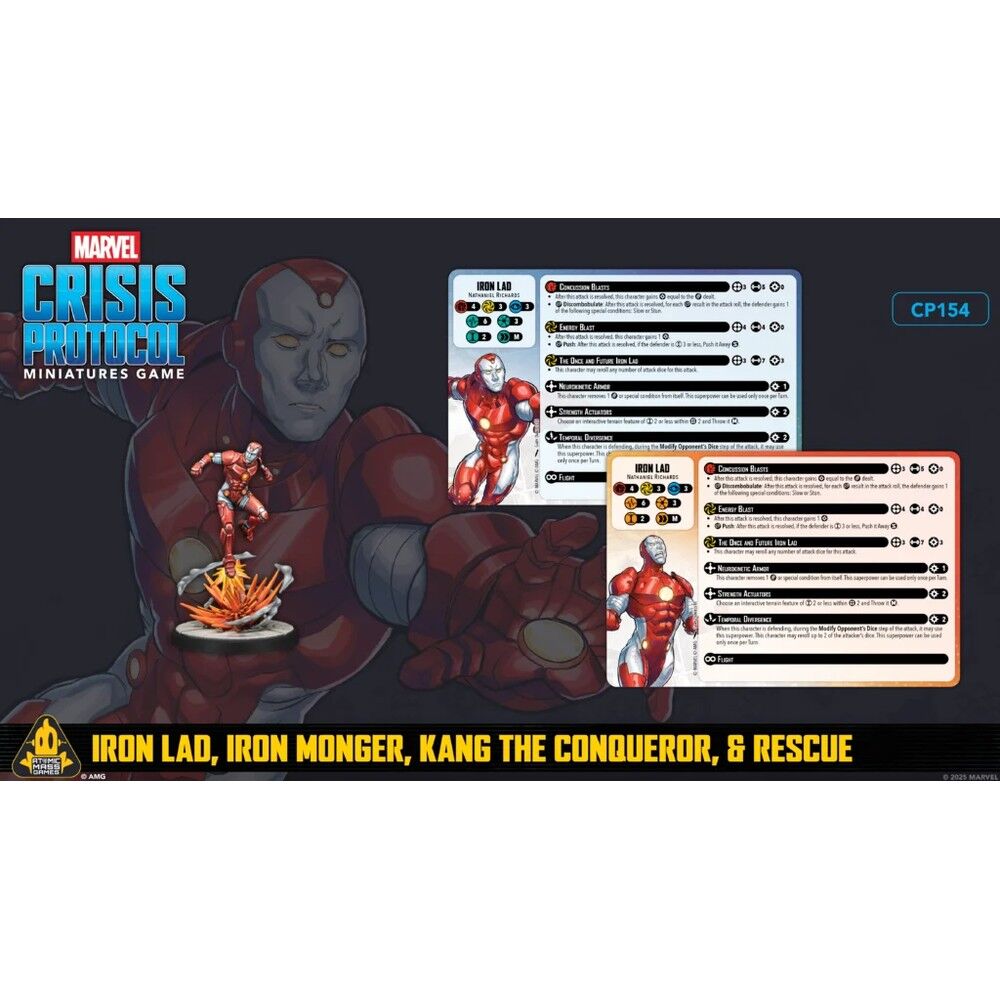 Iron Lad, Iron Monger, Kang the Conqueror & Rescue (Pre-Order 26/3/26)