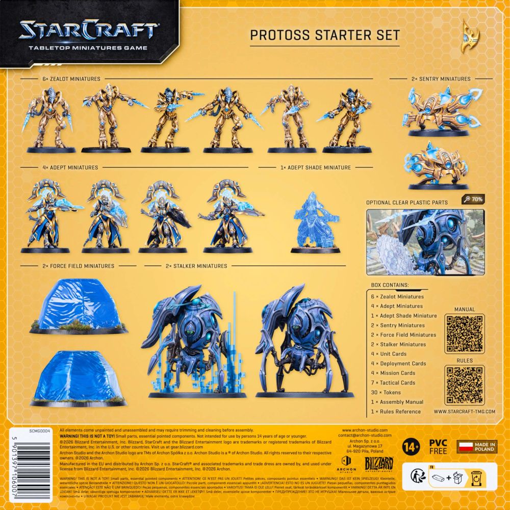 Starcraft: Protoss Starter Set (Pre-Order October)