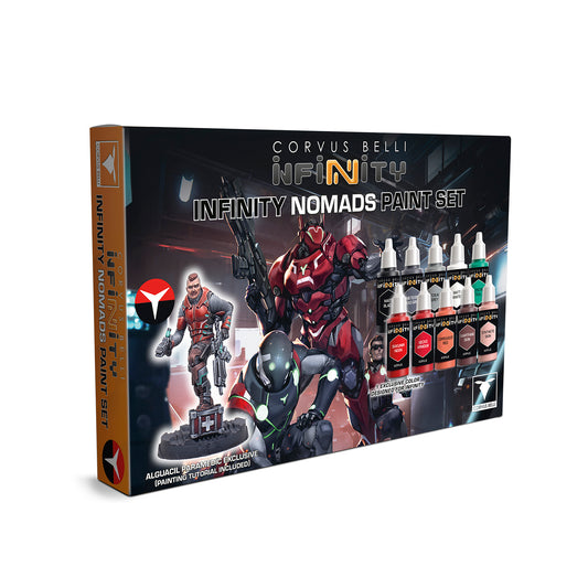 Infinity Nomads Paint Set Alguacil Paramedic Exclusive (Pre-Order 29/8/25)