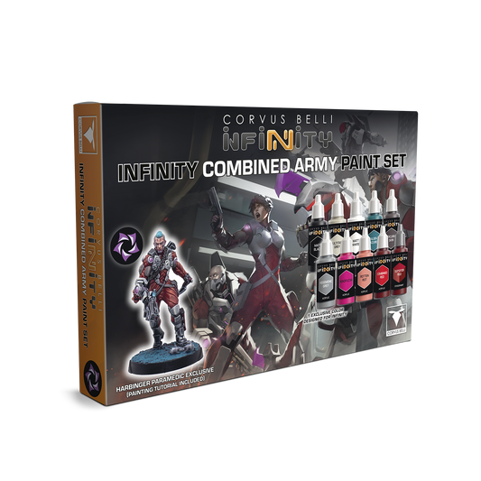 Infinity Combined Army Paint Set Harbinger Paramedic exclusive (Pre-Order 28/11/25)