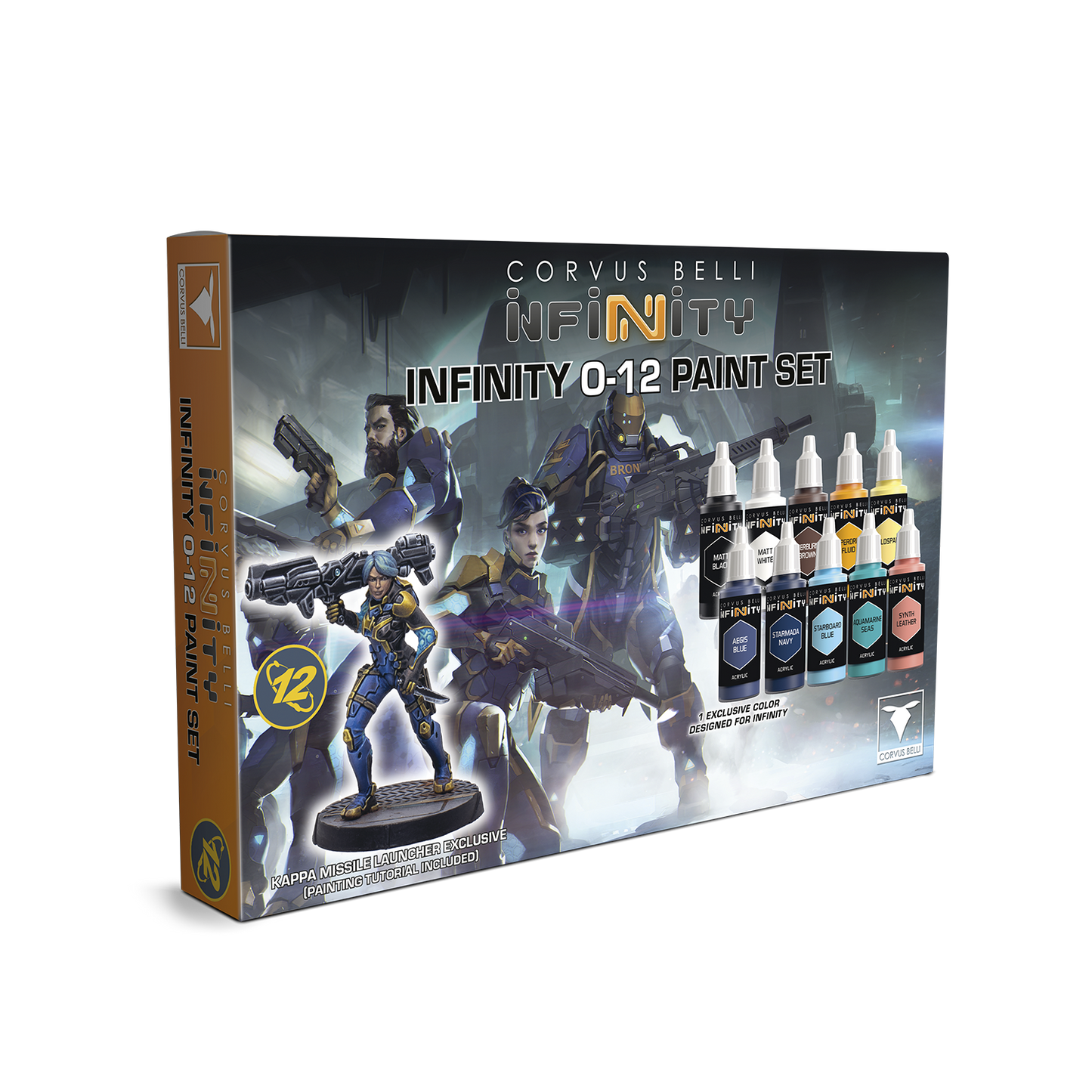 Infinity O-12 Paint Set Kappa Missile Launcher exclusive (Pre-Order 31/10/25)