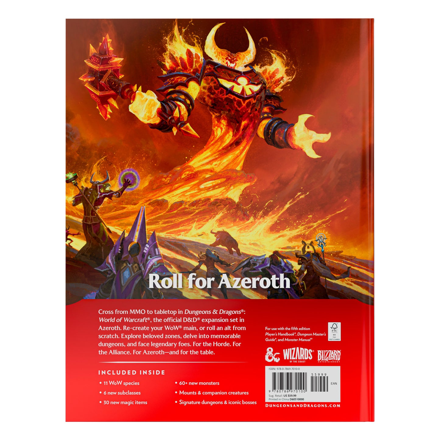 D&D World of Warcraft (Pre-order 17/11/26)