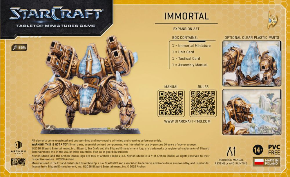 StarCraft: Immortal (Pre-Order October)