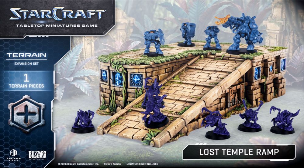 StarCraft: Lost Temple Ramp