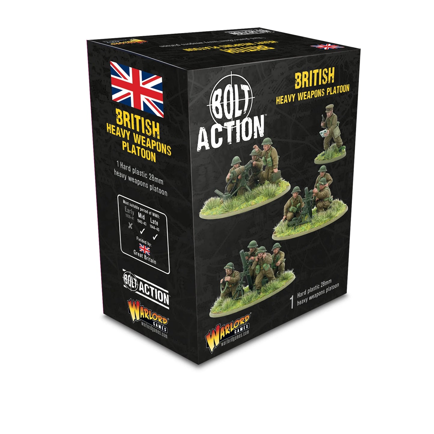 British Heavy weapons platoon (plastic) (Pre-Order 8/8/26)
