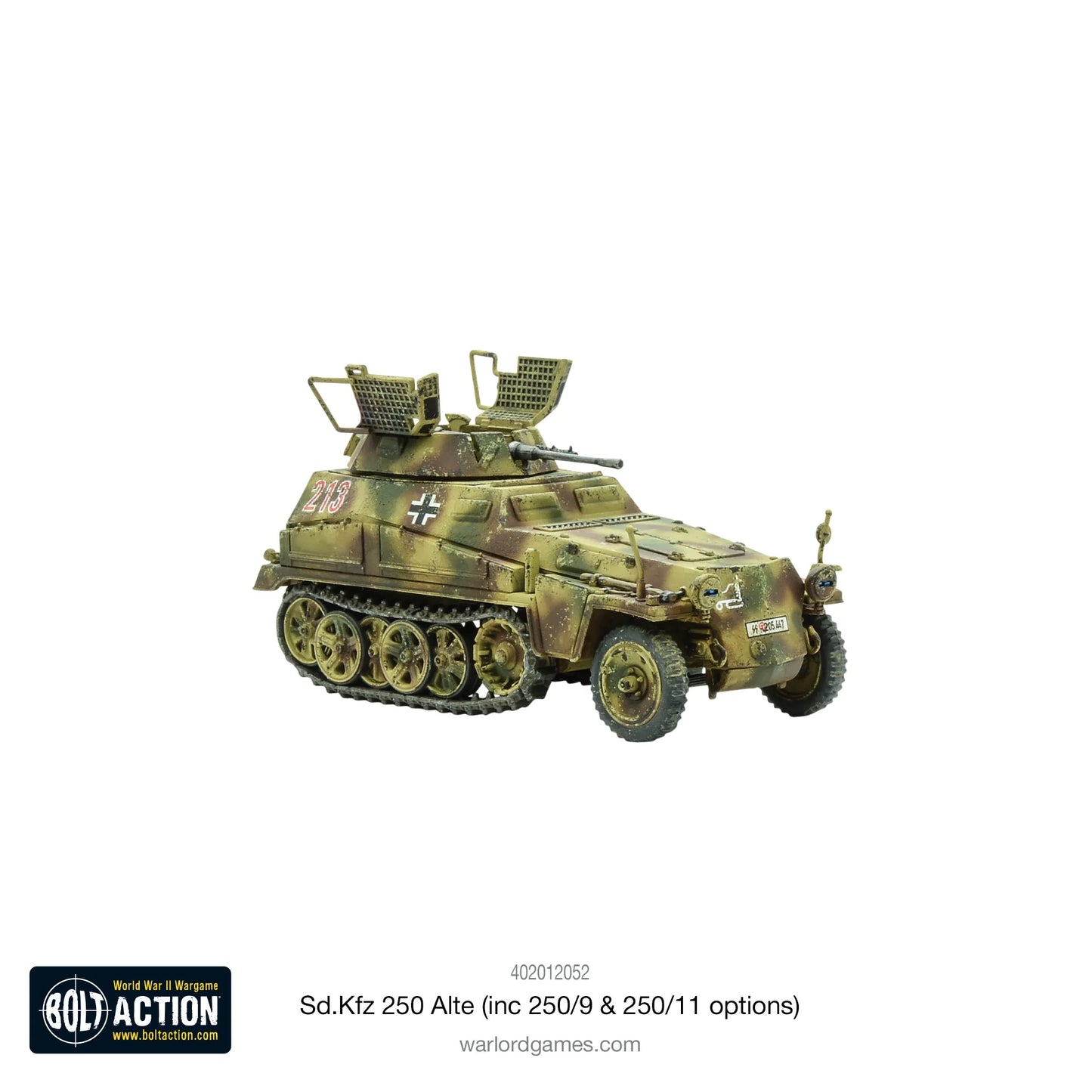 Sd.Kfz 250 (Alte) Half-Track (Options For 250/1, 250/9 & 250/11 Variants) (Box)