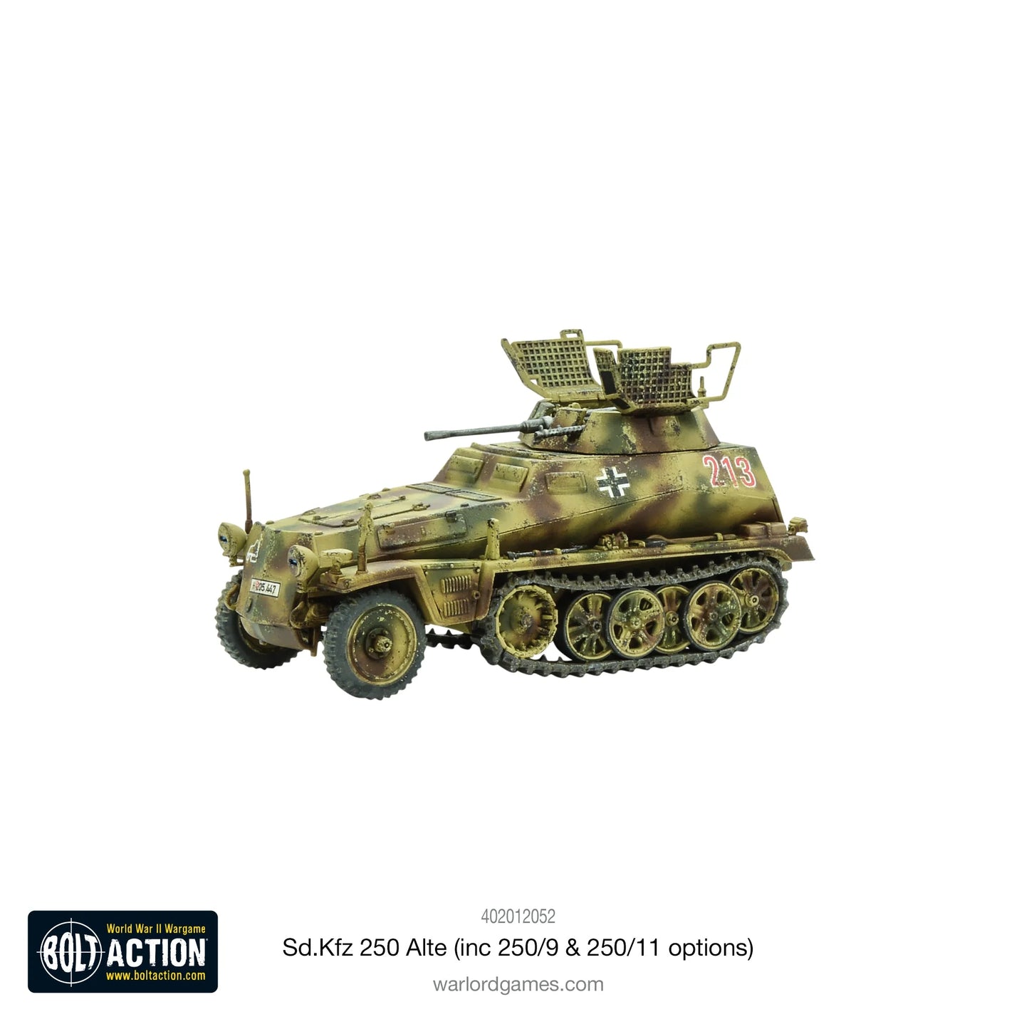 Sd.Kfz 250 (Alte) Half-Track (Options For 250/1, 250/9 & 250/11 Variants) (Box)