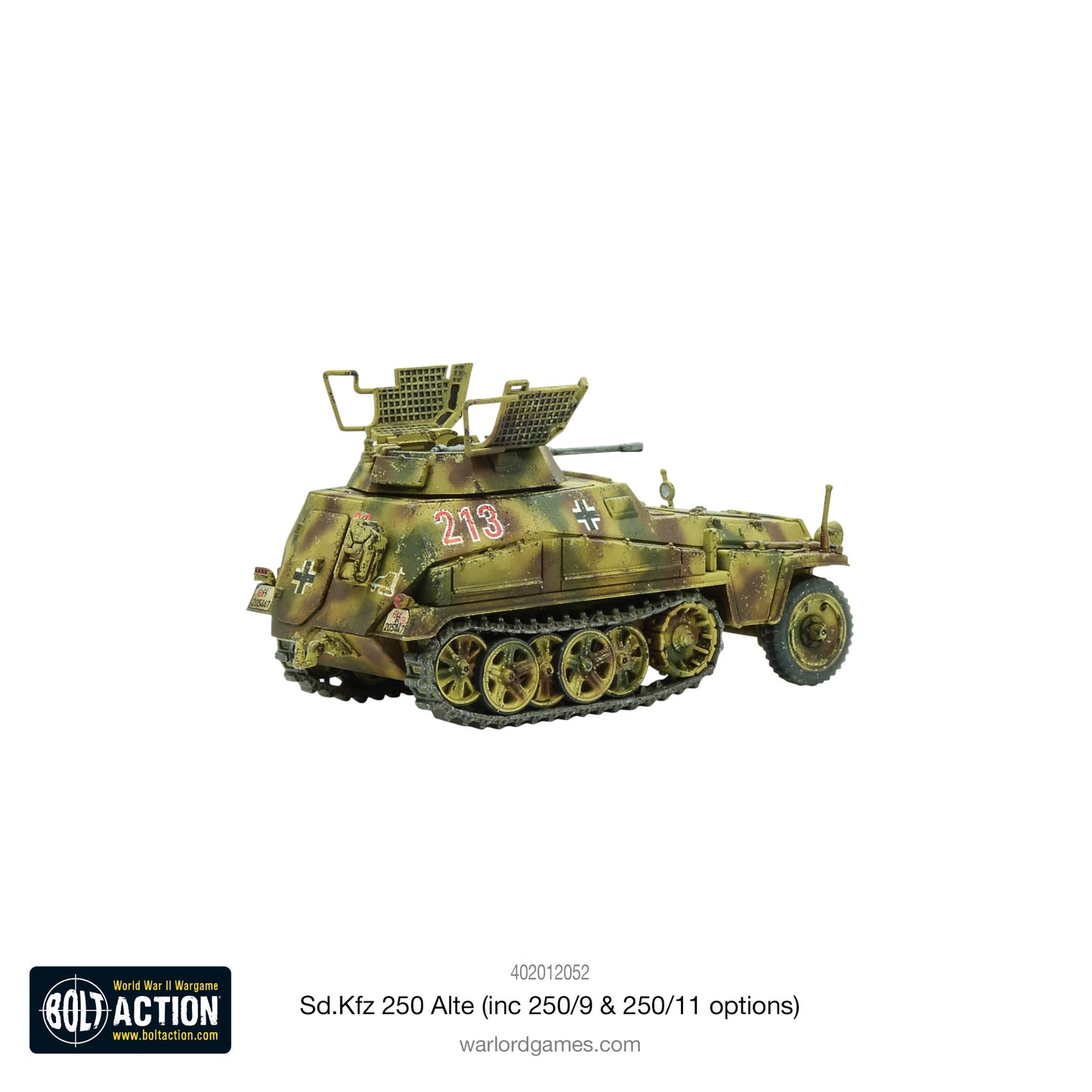Sd.Kfz 250 (Alte) Half-Track (Options For 250/1, 250/9 & 250/11 Variants) (Box)