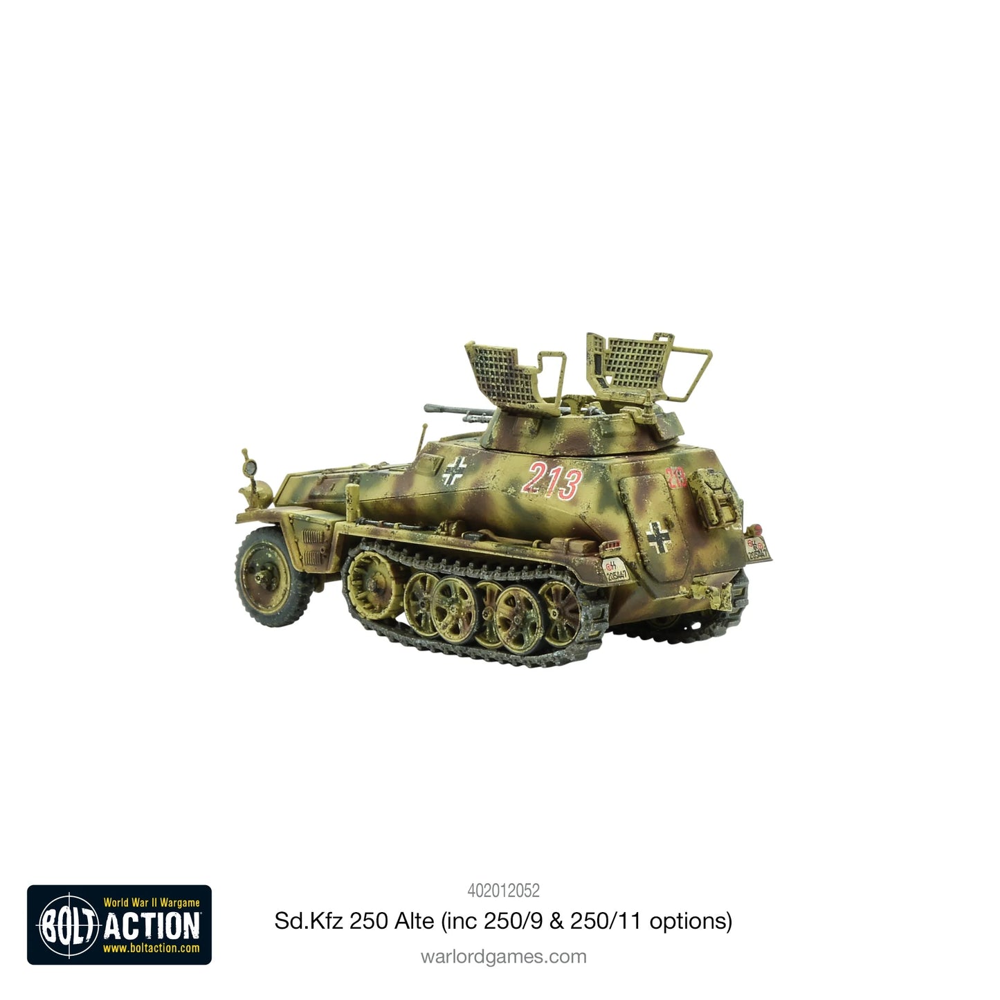 Sd.Kfz 250 (Alte) Half-Track (Options For 250/1, 250/9 & 250/11 Variants) (Box)