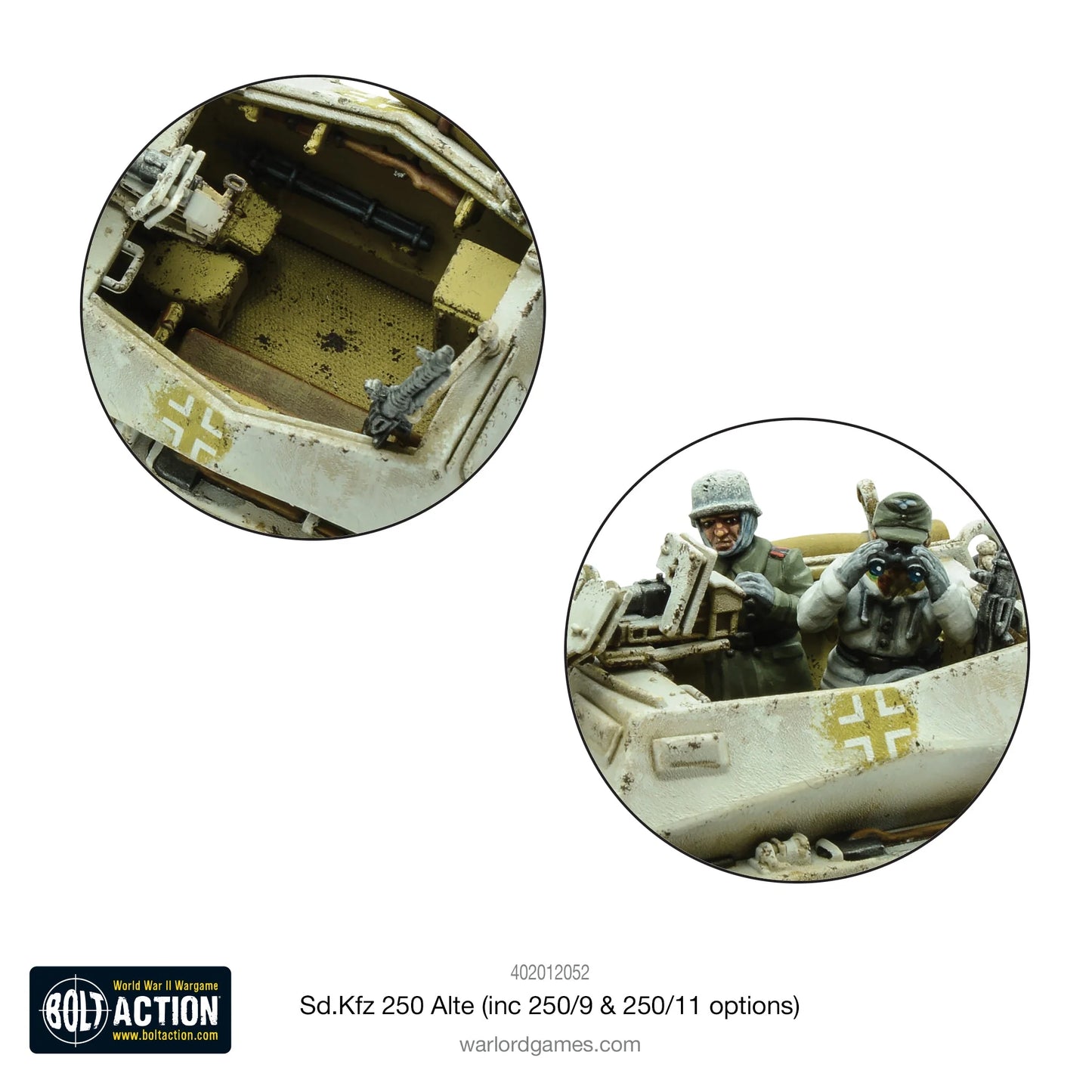 Sd.Kfz 250 (Alte) Half-Track (Options For 250/1, 250/9 & 250/11 Variants) (Box)