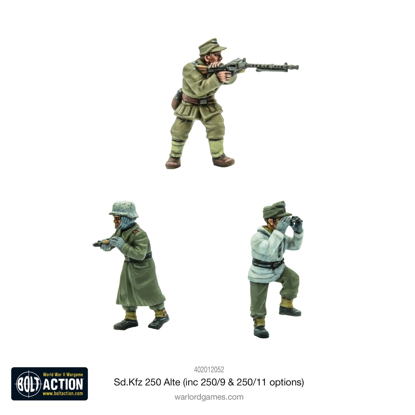 Sd.Kfz 250 (Alte) Half-Track (Options For 250/1, 250/9 & 250/11 Variants) (Box)