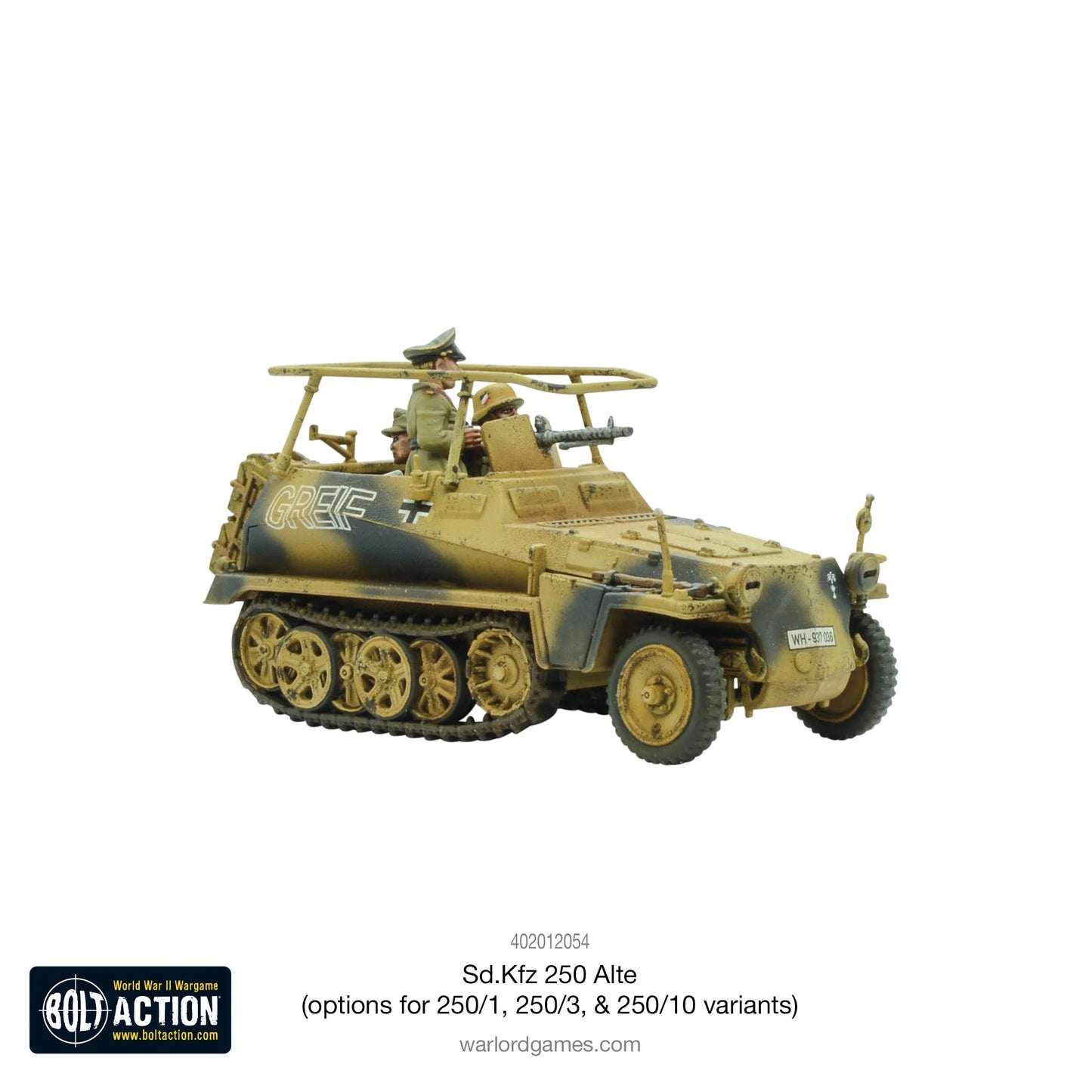 Sd.Kfz 250 (Alte) half-track (options to make 250/1, 250/3 or 250/10 variants) (Box)